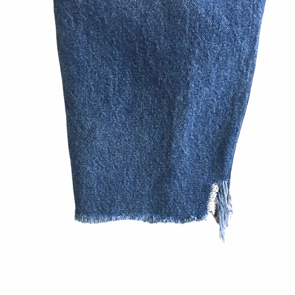 (SOLD) AGOLDE High Rise Jamie Straight Lowdown Blue 28 - Picture 12 of 13